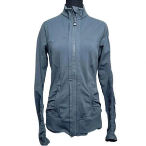 Lululemon Womens Size 6 Luxtreme  Ruffle Pocket Scrunch Sleeve Jacket